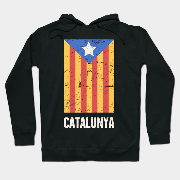 Catalonia / Catalunya Flag Hoodie by MeatMan